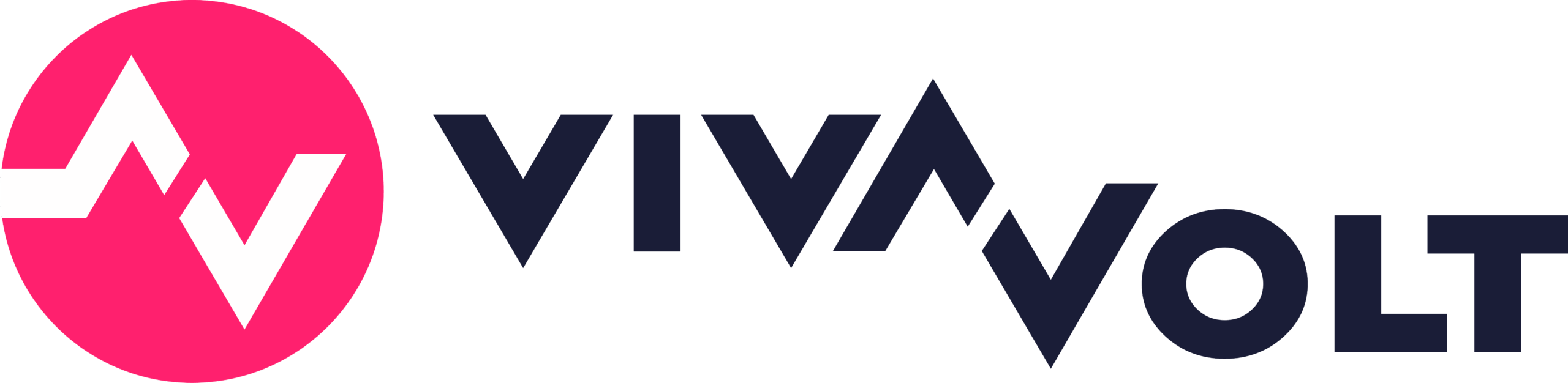 Vivavolt Logo (main full no claim) tricolor dark